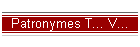 Patronymes T... V...