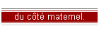 du ct maternel.